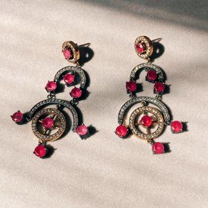 Anthropologie Dimitriadis Statement Drop Earrings